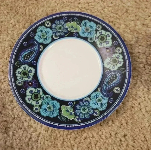 Vera Bradley by Barnes & Noble Tea for One Blue Rhapsody Tea Pot Set EUC - Picture 12 of 14